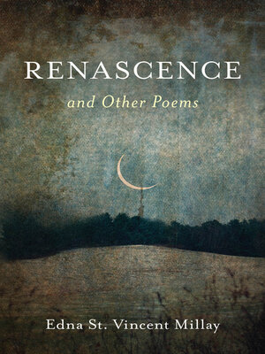 cover image of Renascence and Other Poems